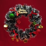 [오렌지몰]크리스마스리스만들기(리본포함) - 레드포인트