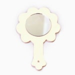 [대원P&P] 나무거울-꽃,하트 (사양선택) - 레드포인트