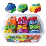 [쥬크박스] 소프트레이싱카 24pcs | 레드포인트