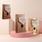 칼림바 17음계 고급형 우드 어쿠스틱 3종 [교재제공] 엄지손가락 피아노 | 레드포인트