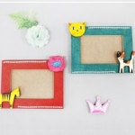 안녕미술아 동물농장 탁상액자 (5인용) - 레드포인트