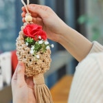 아트랄라 마크라메 물방울 행잉 만들기 diy취미만들기 - 레드포인트 아트랄라  마크라메 물방울 행잉 만들기 diy취미만들기 - 레드포인트