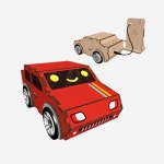 전기자동차 E3 (충전용) 만들기(탄소중립) | 레드포인트