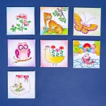 민화 캔버스천 천액자 만들기 민화 그림그리기 | 레드포인트