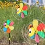 [만들기공예] 코스모스 바람개비 - 레드포인트