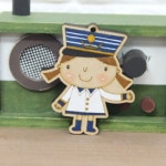 [아기자기우드] 마린소녀 -X01-0082 - 레드포인트