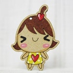 [아기자기우드] 까꽁(여자) -X01-0003 - 레드포인트