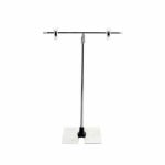 아트사인 T자걸이 스텐/검정(3936/G4006/높이370~670) - 레드포인트