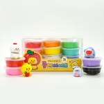 [쥬크박스] 6000쪼꼬미친구들소프트클레이세트(12색) - 레드포인트