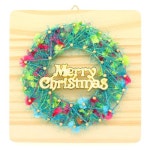 [스트링액자(소) 만들기] 크리스마스리스 - 레드포인트