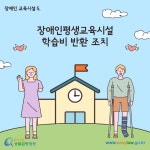 카드뉴스 > 장애인 교육시설 > 제가 다니던 장애인평생교육시설이 갑자기 운영정지 처분을 받았습니다. 이미 낸 학습비를 돌려받을 수 있나요?... 