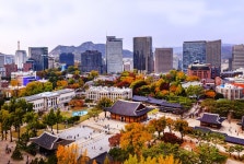 덕수궁의 가을 단풍과 야경 덕수궁의  가을 단풍과 야경