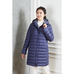 포라리 후드 탈부착 꽃무늬 배색 패딩 (2colors) L14S209- 이랜드몰