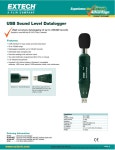 407760 USB 사운드레벨 데이터로거, Hig) (주)엘레파츠 407760 USB 사운드레벨 데이터로거, Hig)