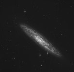 Spiral galaxy NGC 253 | ESO Schweiz Spiral galaxy NGC 253