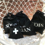 BLACK BAGS SET. Underwear Bag. Shoes Bag. Socks Bag. Not so - Etsy