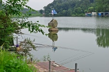 츄릅 > (수곡낚시터) 칠보산의 멋들어진 산새와 맑은물색 , 전통깊은 계곡저수지 수곡낚시터를 다녀오며,,, : 낚시사랑