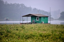 강호지락 > 고삼지 돌배 좌대 : 낚시사랑