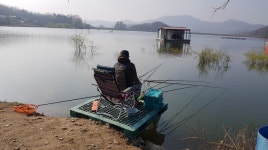 양지조사 > 충주 노은지 출조(대덕낚시터) : 낚시사랑