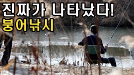 저력 > 진짜가 나타났다 (청주수로 붕어낚시) 라이벌등장 : 낚시사랑