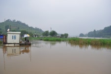 새끼마법사 민물낚시 노지조행기 > 폭우속..합동정출.... : 낚시사랑