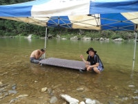 사라비아 민물낚시 노지조행기 > 백운계곡 오짜방천렵 : 낚시사랑