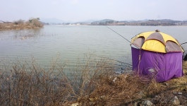 낙엽비 민물낚시 노지조행기 > 『방황의 끝 인평저수지』 : 낚시사랑