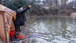 낙엽비 민물낚시 노지조행기 > 『방황의 끝 인평저수지』 : 낚시사랑