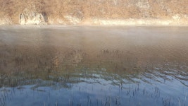 그린망고 민물낚시 노지조행기 > 그린망고♥[강추위에 댐 노지 출동!!] : 낚시사랑