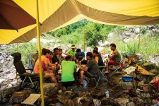 포도월척13 민물낚시 노지조행기 > 파로호의 오름수위 토종붕어들 그리고 강원도 계곡 : 낚시사랑