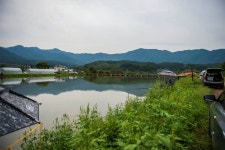 포도월척13 민물낚시 노지조행기 > 가을이 성큼 다가온 강원도 화천댐 용호리권 우리들의 종합병원 : 낚시사랑