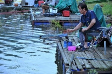 나들이 > 파로호 비수구미오지마을 에서 : 낚시사랑