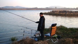 낙하산 > 낙하산의 낚시여행...(50부터 영원히 납회 / 여주 남한강) : 낚시사랑