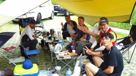 낙하산 > 낙하산의 낚시여행...(강원도 원주 섬강 & (주)체리피시 스탭 모임) : 낚시사랑