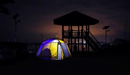 낙하산 > 낙하산의 낚시여행...(충남 당진 당나루물꽃마을 캠핑장 & 50방 시조회) : 낚시사랑