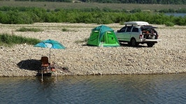 낙하산 > 낙하산의 낚시여행...(경기 여주 남한강에 있는 물골자리) : 낚시사랑