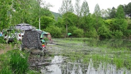 낙하산 > 낙하산의 낚시여행...(경기도 가평 청평호 물미나루터) : 낚시사랑