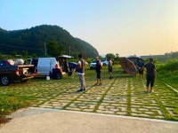 솔바람소리 > 폭염속 화산천 : 낚시사랑