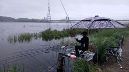 낙하산 > 낙하산의 낚시여행...(다시 찾아간 대호 적서리) : 낚시사랑