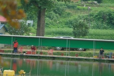 고삼월향낚시터 유료낚시터 > 대박 조황 조황과 배스 보트 진수식 : 낚시사랑