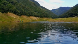 추곡낚시터 유료낚시터 > 쌀쌀하면서 큰붕어들이 비치는 강원도 추곡낚시터 : 낚시사랑