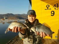 오산좌대 유료낚시터 > 수온 up 기분up 손맛up : 낚시사랑