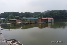 독정낚시터 유료낚시터 > 비온 뒤 독정모습... : 낚시사랑