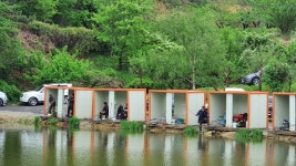 즐거운복상골 유료낚시터 > 장어 방류 시작합니다~~~ : 낚시사랑