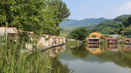 즐거운복상골 유료낚시터 > 장마 시작~~~ : 낚시사랑