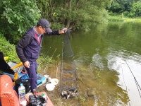 산들낚시터 유료낚시터 > 아산 산들낚시터의 7월12일에 올리는 청명한 주말 모습입니다. : 낚시사랑