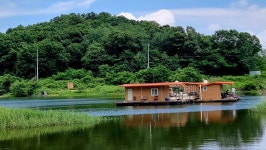 양오지 유료낚시터 > 새로 좌대 배치 포인트 사진입니다. : 낚시사랑