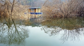 낙엽비 > 『송전저수지 미성집 좌대낚시』 : 낚시사랑