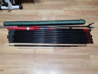 중고낚시용품 > 천년지기골드 5.2칸+장2단받침대 셋트로만요..(보증서) : 낚시사랑