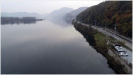 의암호 예전 광명낚시터가 있던곳